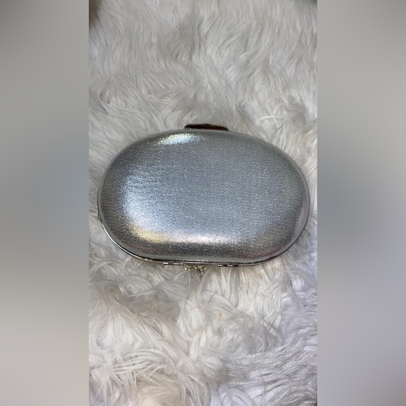 Olga Berg Bria Crystal Fringe Clutch - Picture 9 of 11